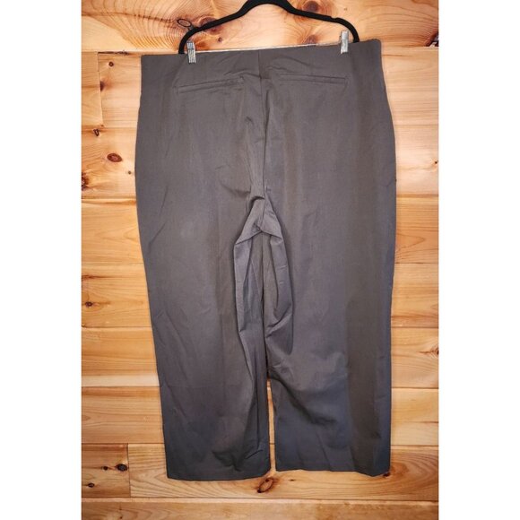 Old Navy Pixie Wide Leg Dress Womens Plus Size 3X Brown Pull On Pant Stretch NEW - Picture 6 of 12